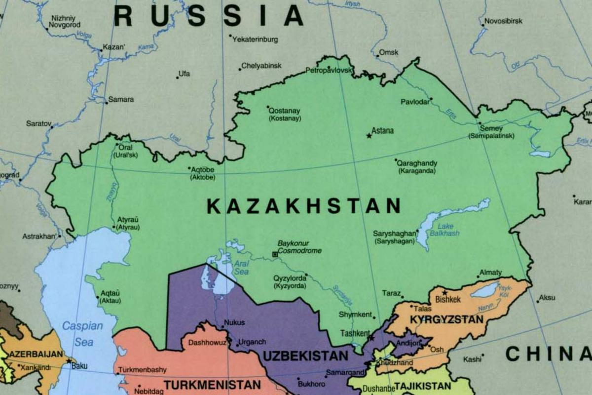 žemėlapis almatoje (Kazachija