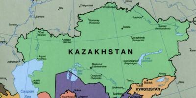Žemėlapis almatoje (Kazachija
